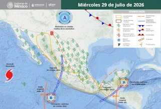 Alertan por lluvias fuertes y calor extremo en el norte de Chihuahua