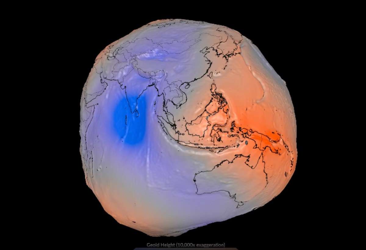La Nasa muestra la verdadera forma de la Tierra 