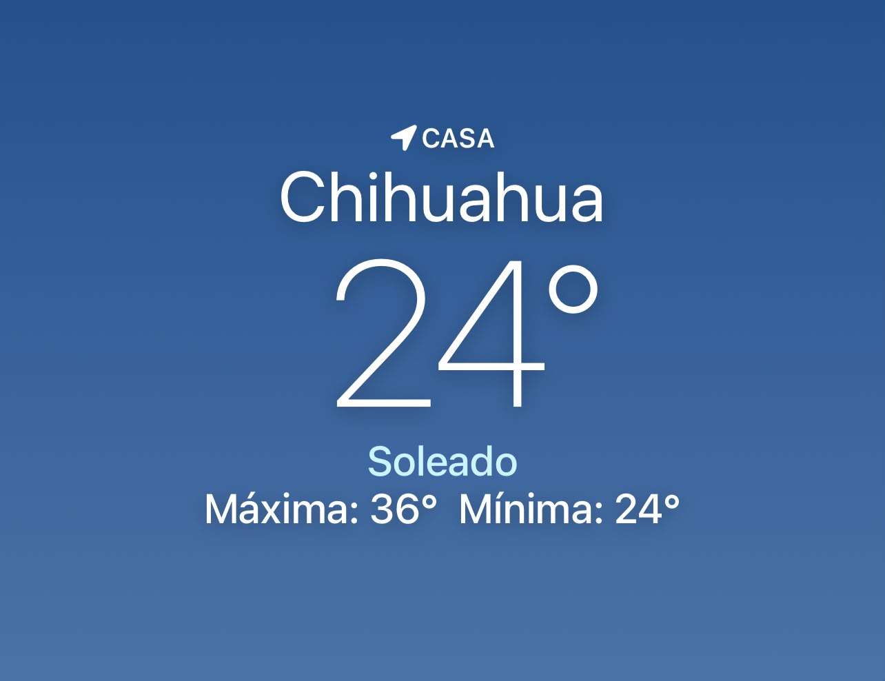 Se espera día caluroso con máxima de 36 grados centígrados 