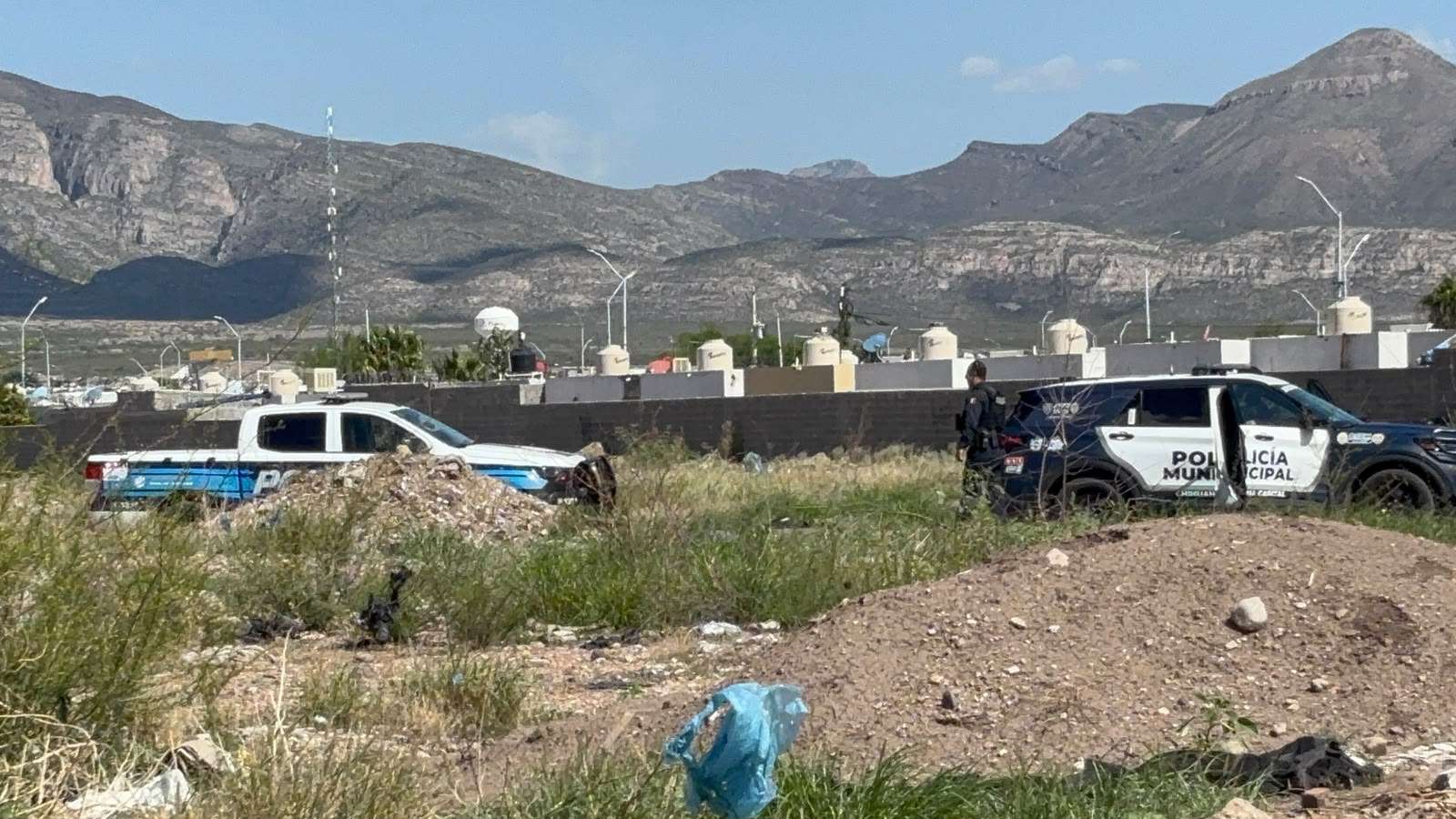 Despliegan municipales operativo contra el delito en Punta Oriente