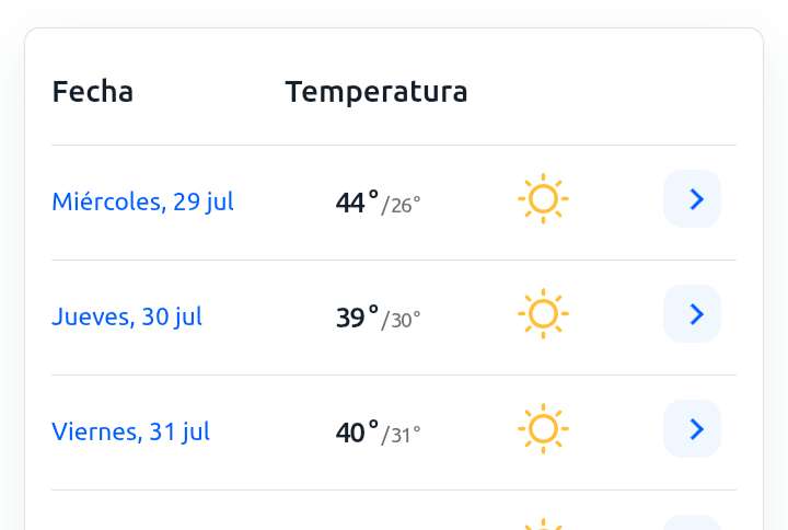 Día soleado con temperatura hasta 44°C en Juárez 