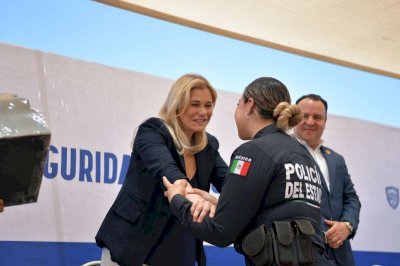 Destaca Maru inversión de 4 mil mdp para fortalecer la seguridad