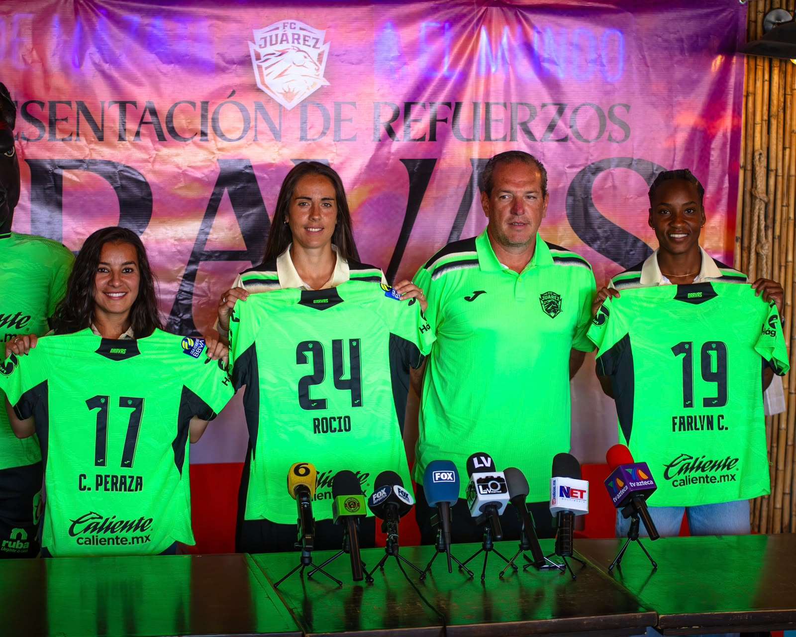 Incorpora Bravas a tres refuerzos para el Apertura 2026
