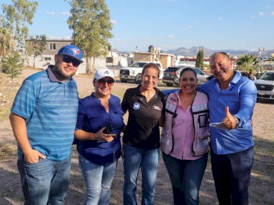Reforestan y limpian Manque y Joss Vega primaria en El Saucito