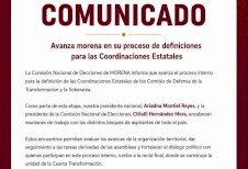 Avanza Morena en definición de Coordinaciones Estatales