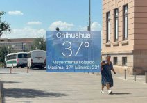 Sube el termómetro hasta 37°C en la ciudad
