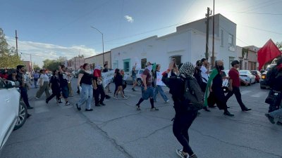 Realizan marcha en protesta por convenio entre Jcas y Mashav