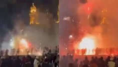 Deja falla en pirotecnia varios heridos en fiesta patronal de Veracruz