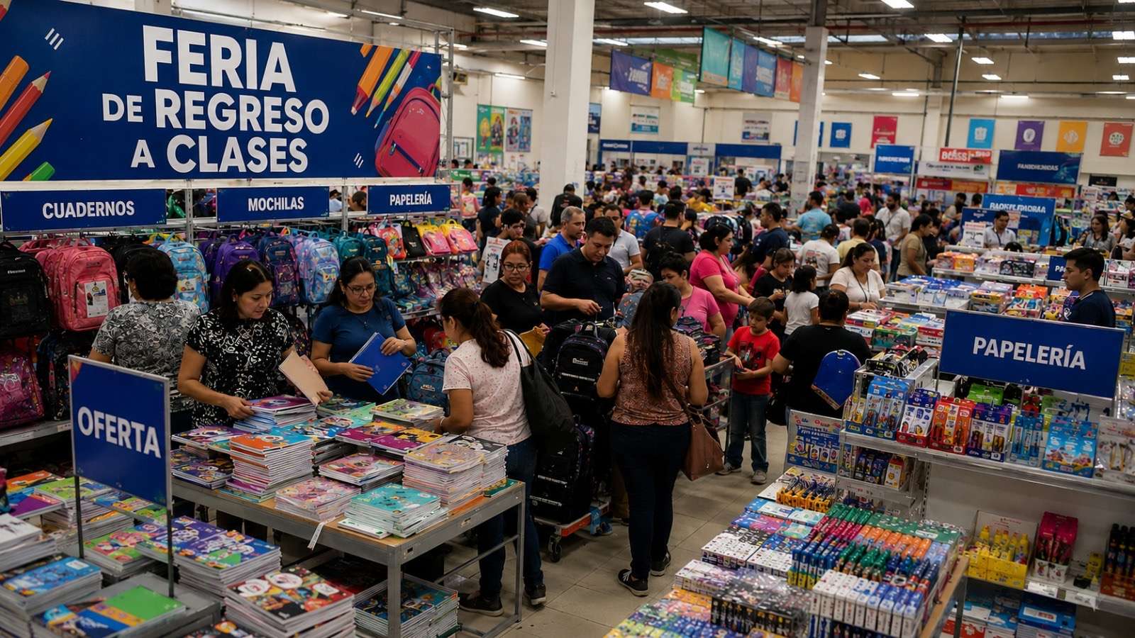 Estiman derrama económica de 144.4 mdp por regreso a clases 