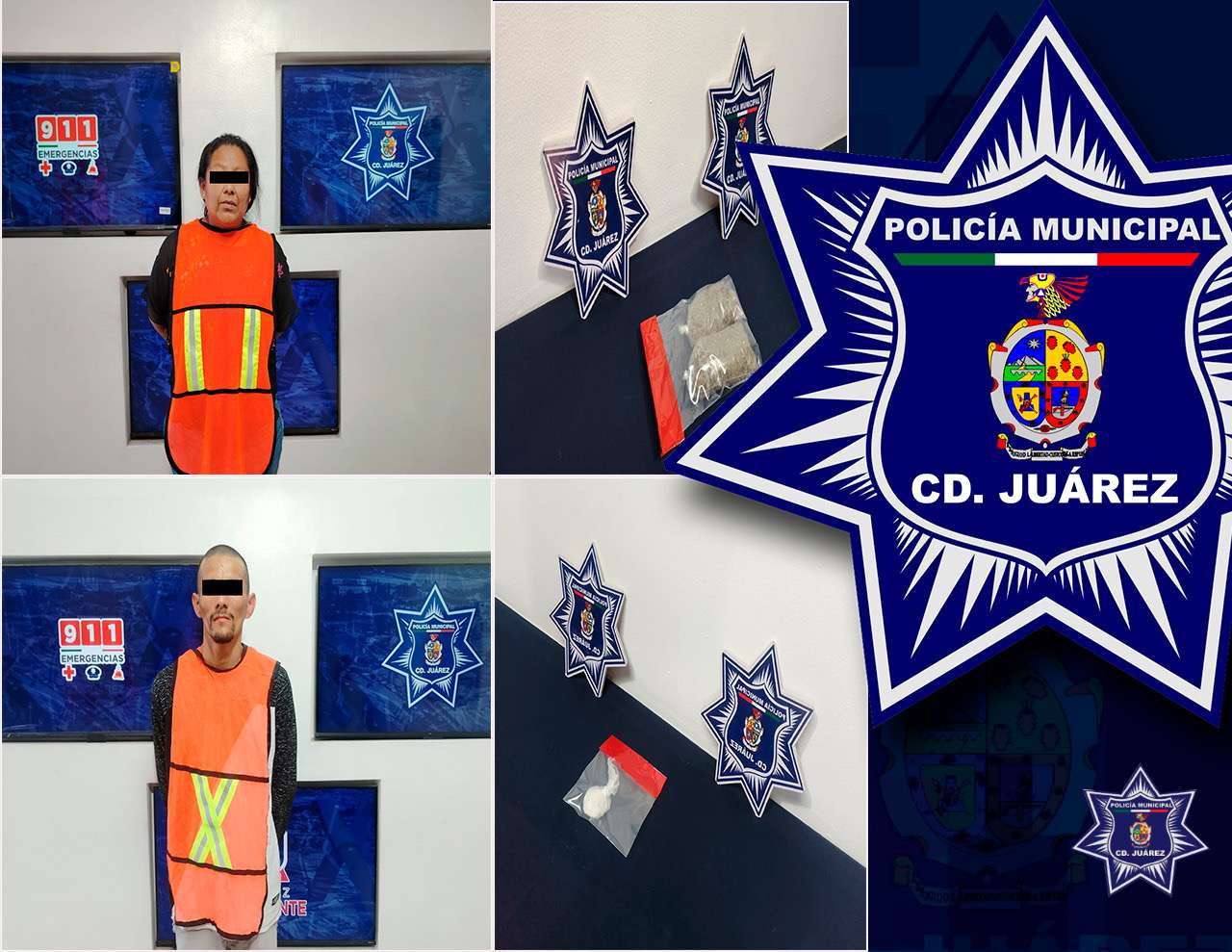 Arrestan a dos por delitos contra la salud 