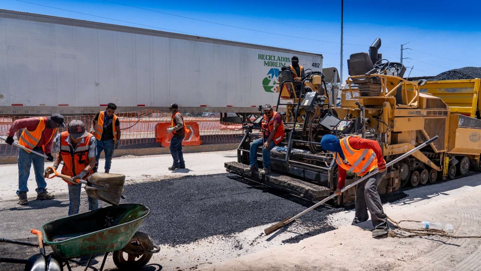 Concluye JMAS trabajos de bacheo en el bulevar Talamás Camandari