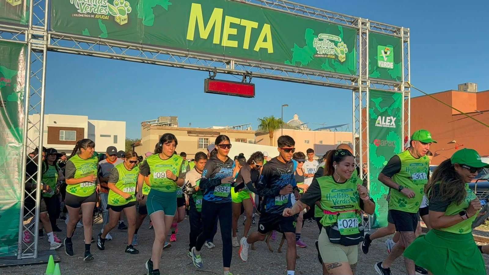 Carrera Huellitas Verdes reúne a 300 corredores