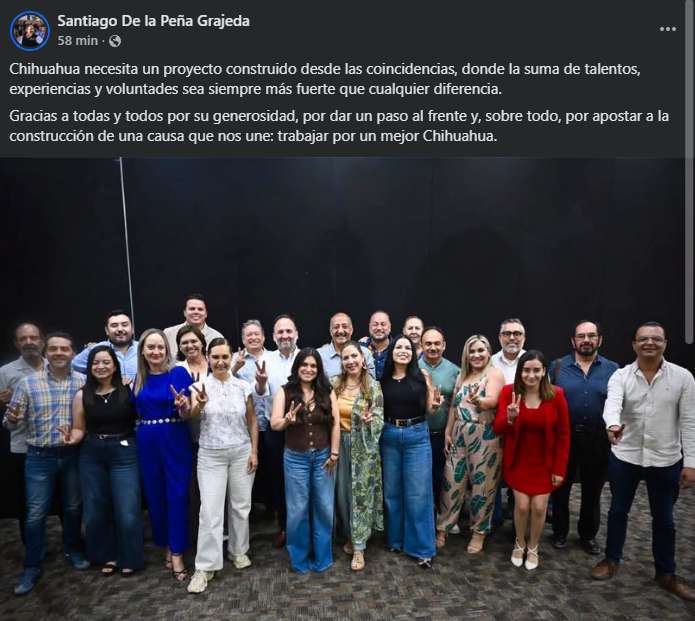 Fortalece Santiago de la Peña alianzas con liderazgos 