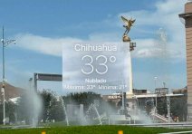 Persiste el calor; Llega la temperatura a 33°C