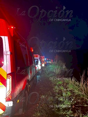 Destaca Cruz Roja coordinación durante rescate en accidente de Madera
