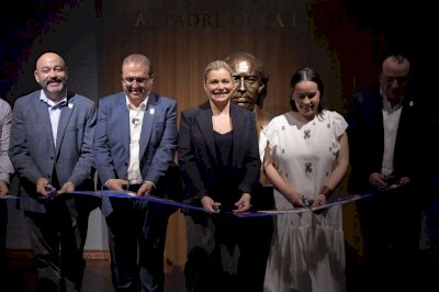 Inaugura Maru la Sala Museográfica Miguel Hidalgo en Parral 