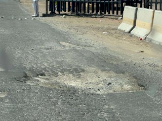 Recibe México a paisanos con súper bache al cruzar por Santa Teresa