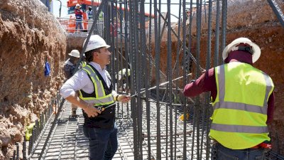 Avanza programa estatal de infraestructura con obras viales y de salud