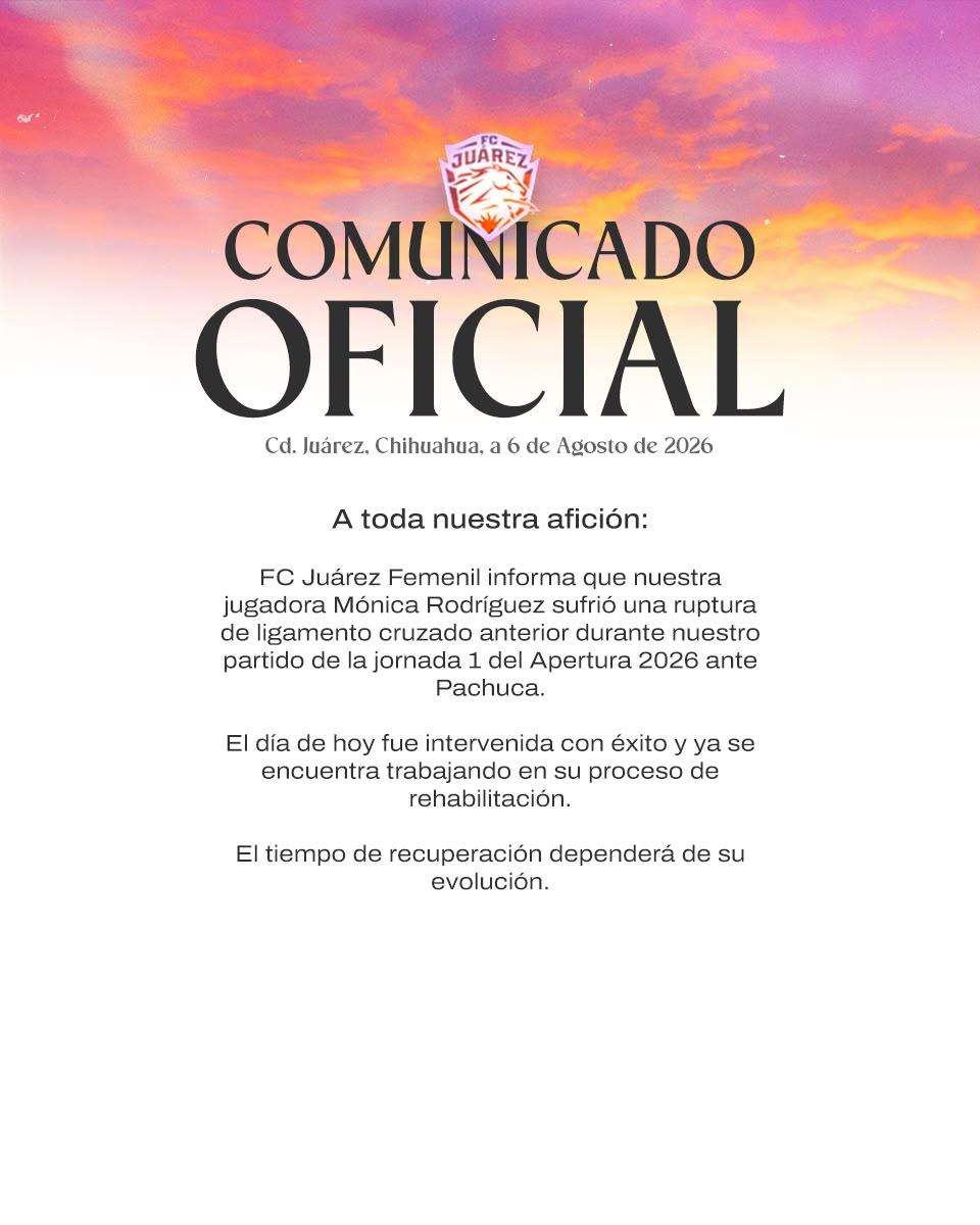 Inicia rehabilitación jugadora de Bravas luego de lesión