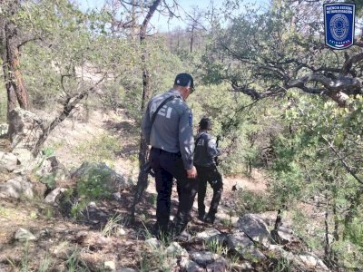 Despliegan operativo en El Willi en Nuevo Casas Grandes 