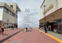 Registra Chihuahua jornada calurosa con 34°C