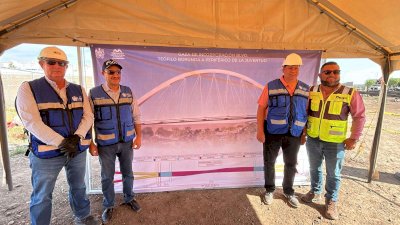 Avanza un 60% nueva gasa vial en Teófilo Borunda y Perijuv