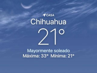 Se espera soleado con máxima de 33 grados centígrados 