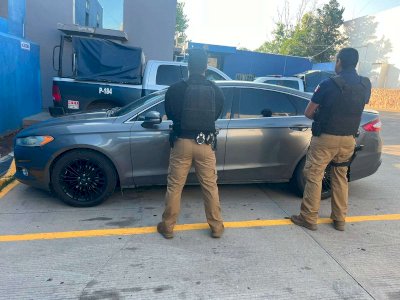 Aseguran vehículo relacionado con feminicidio en Cuauhtémoc