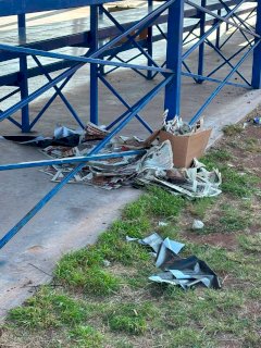 Reclaman vecinos de Villas del Real basura tras evento de Cruz 