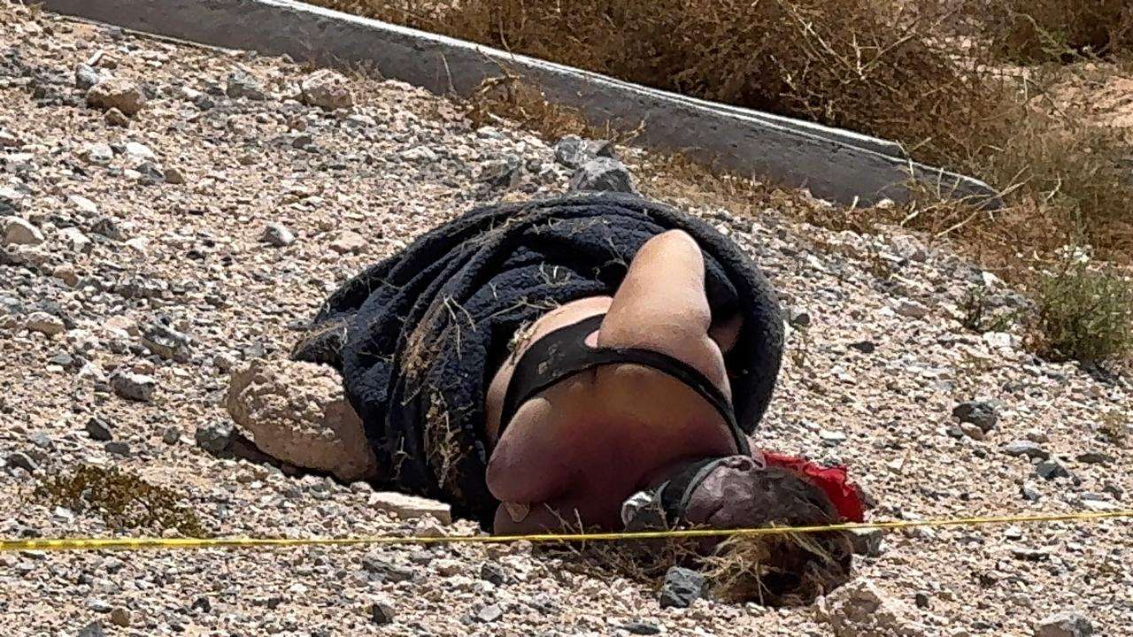 Asesinan a mujer y la dejan en carretera Tornillo; es el segundo feminicidio del día