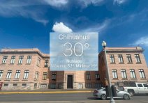Alcanza Chihuahua los 30°C durante la tarde; prevén lluvias