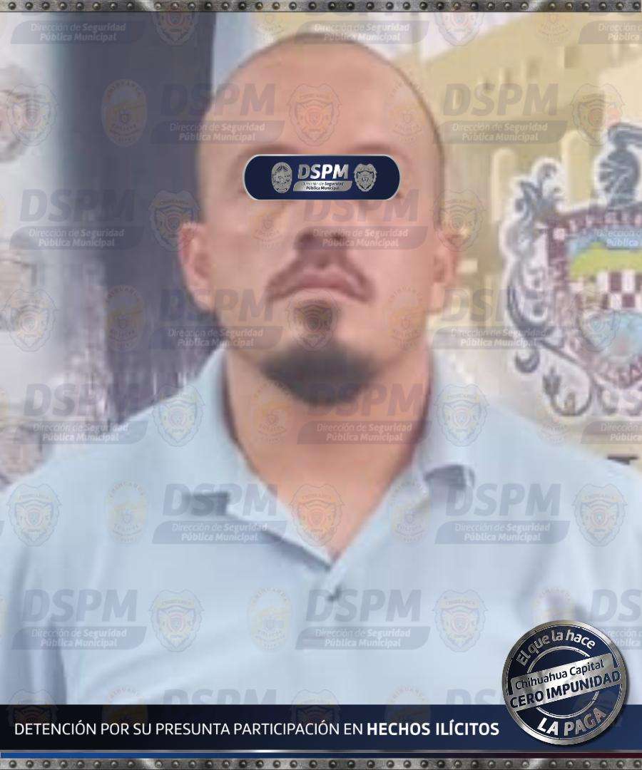 Lo detienen por robar al interior de vehículo en la Rosario