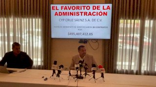 Desmiente Cruz a Bonilla y exhibe contratos millonarios con proveedor 