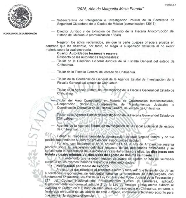 Niegan de nuevo amparo a López Elías por desvío de 98.6 mdp