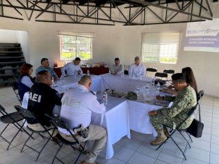Realizan mesa de seguridad en Basaseachi 