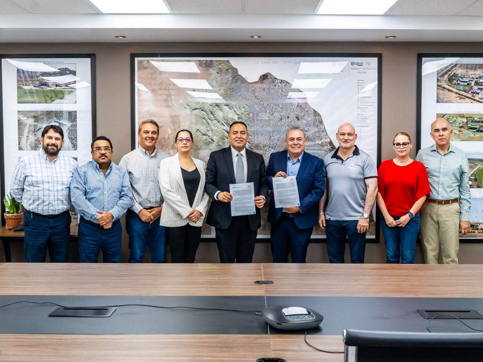 Firma JMAS convenio de colaboración con CMIC
