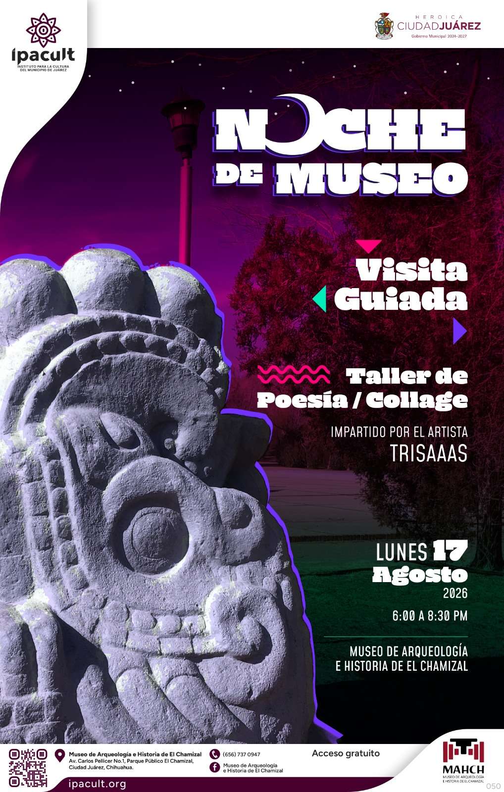 Invitan a una Noche en el Museo este lunes 