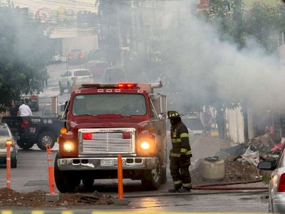 Arde vivienda en la colonia Granjas y genera pánico en vecinos
