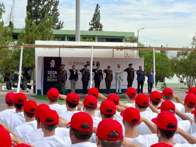 Se suman 552 jóvenes al segundo escalón del Servicio Militar Nacional