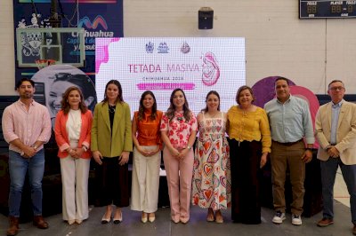 Reúne Tetada Masiva 2026 a más de 150 familias en Chihuahua