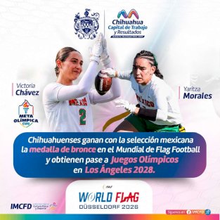 Conquistan chihuahuenses bronce mundial y boleto olímpico 
