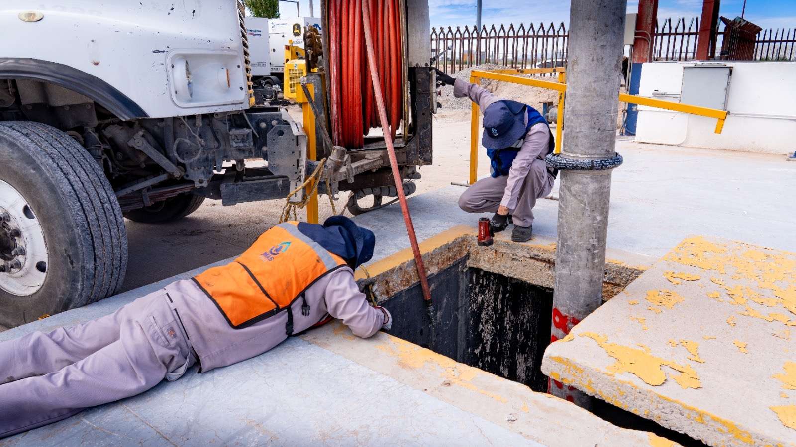 Refuerzan rebombeo de aguas residuales