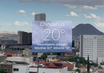 Amanece Chihuahua con 20°C; prevén lluvias para la tarde
