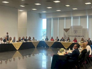 Rinde primer informe presidenta del Órgano de Administración Judicial 