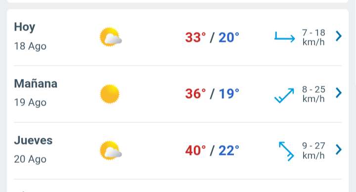 Día soleado con temperatura hasta 33°C en Juárez 