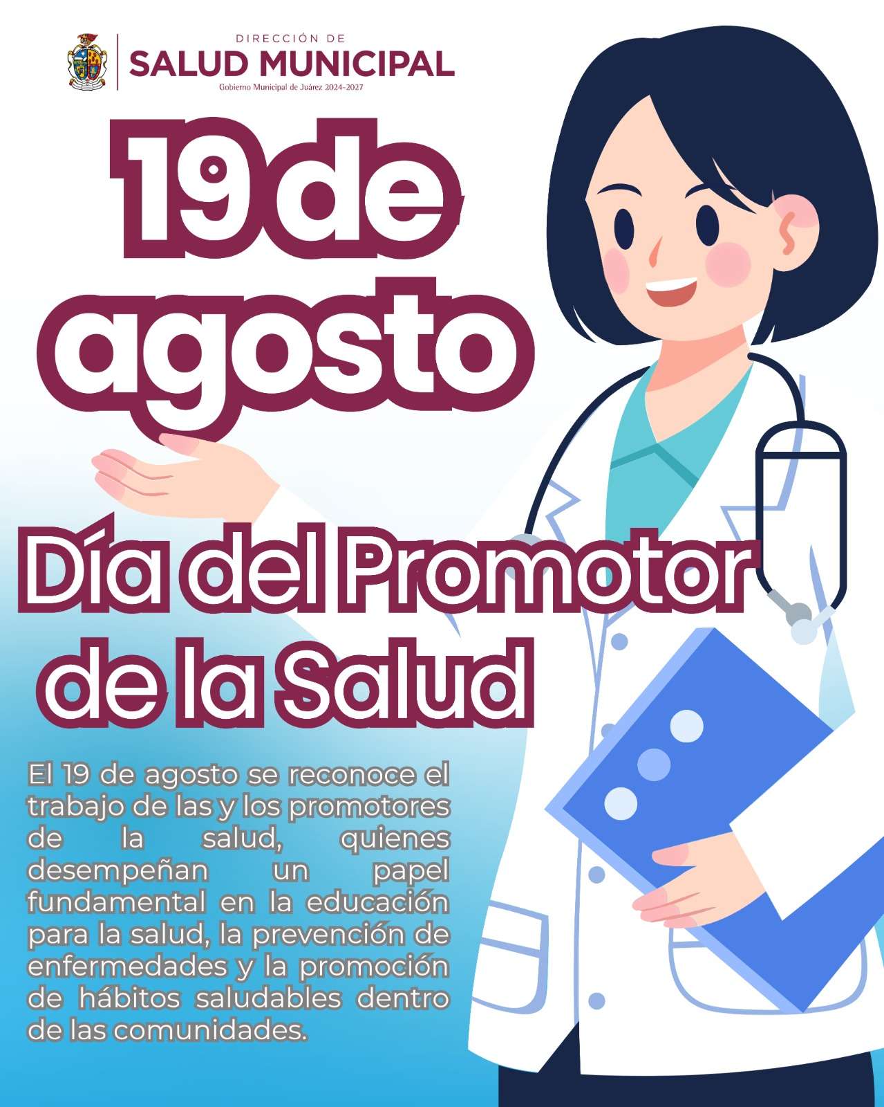 Reconoce Municipio a promotores de la salud en su día