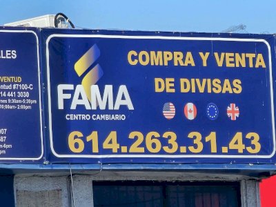 Sigue el dólar a $17.20 en casas de cambio de la ciudad
