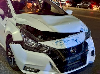 Choca contra patrulla de la Dspm en avenida Tecnológico