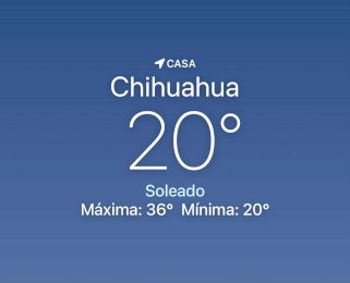 Se espera día soleado con máxima de 36 grados centígrados 