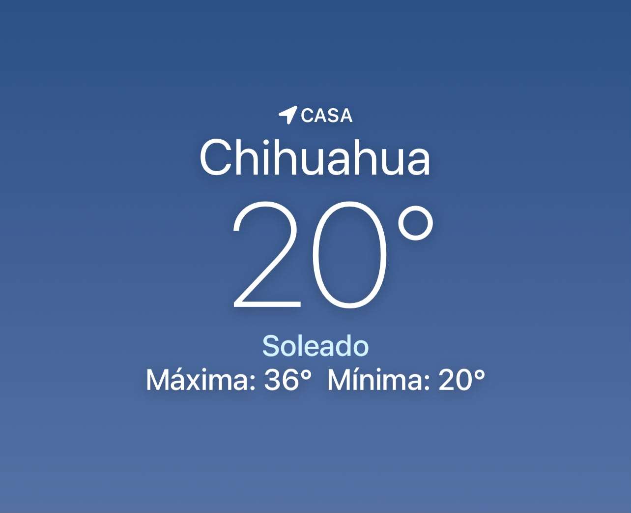 Se espera día soleado con máxima de 36 grados centígrados 